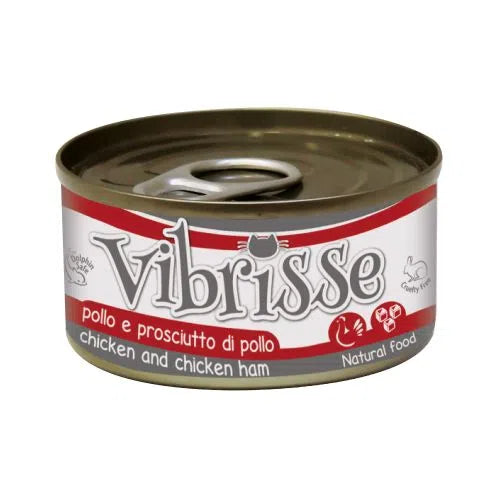 Vibrisse Cat Pollo e prosciutto di pollo 70 g