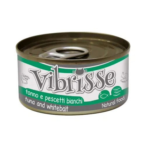 Vibrisse Cat Tonno e pescetti bianchi 70 g