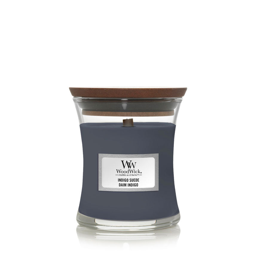 WoodWick Indigo Suede