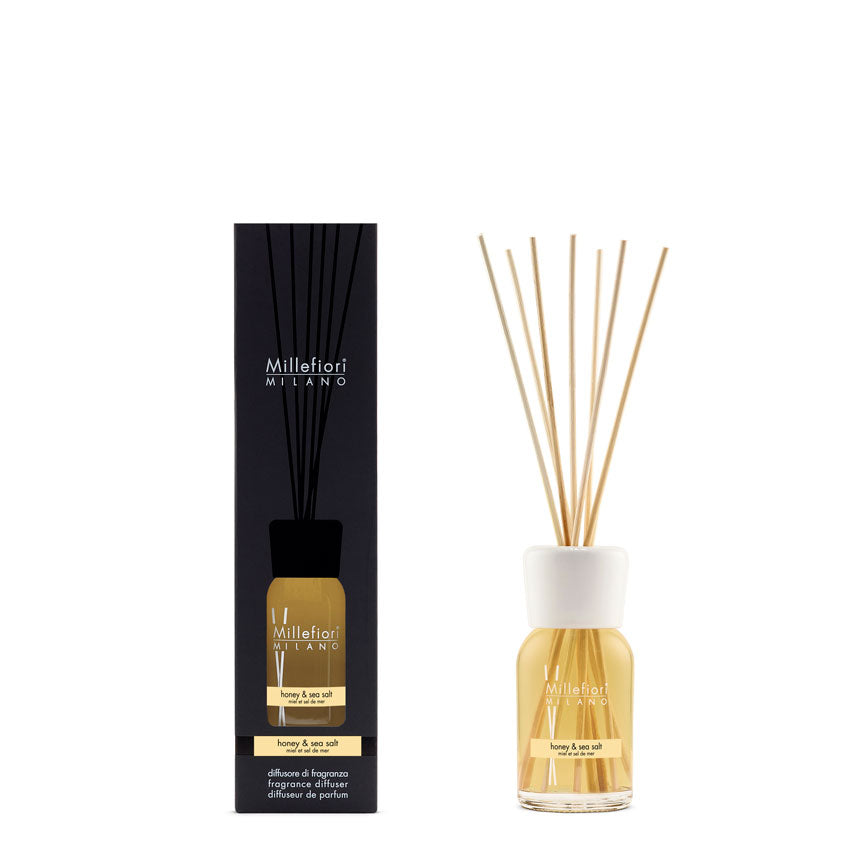 Diffusore a Bastoncini 100 ml Honey & Sea Salt - Giardango