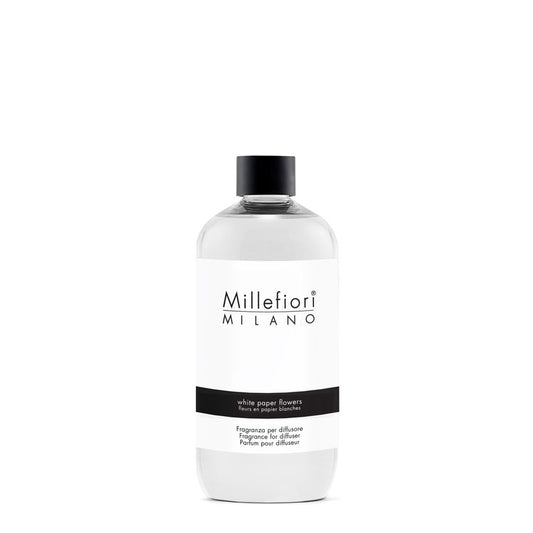 Ricarica Diffusore a Bastoncini 500 ml White Paper Flowers - Giardango