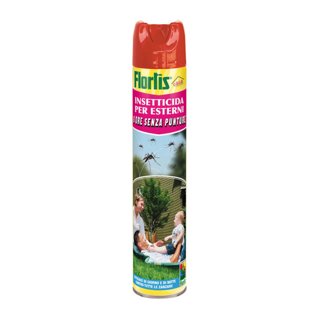 Insetticida spray 8 ore senza punture 750 ml Flortis