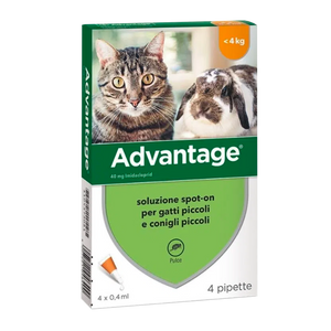 Advantage Antiparassitario Spot-on per gatti e conigli