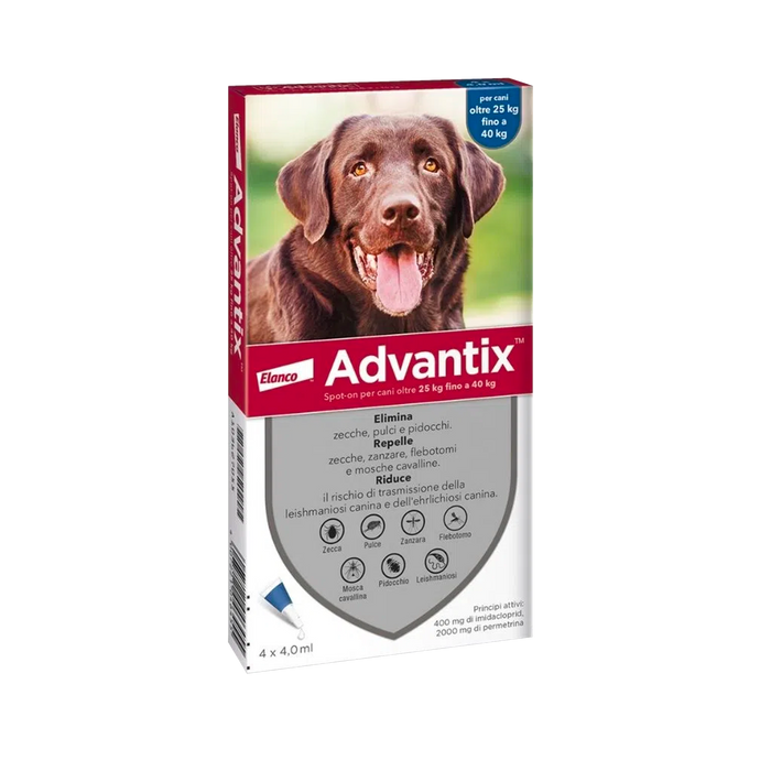 Advantix Spot-on per cani da 25 a 40kg