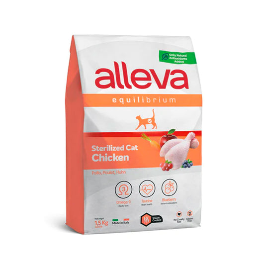 Crocchette Alleva Equilibrium Sterilized (Pollo)