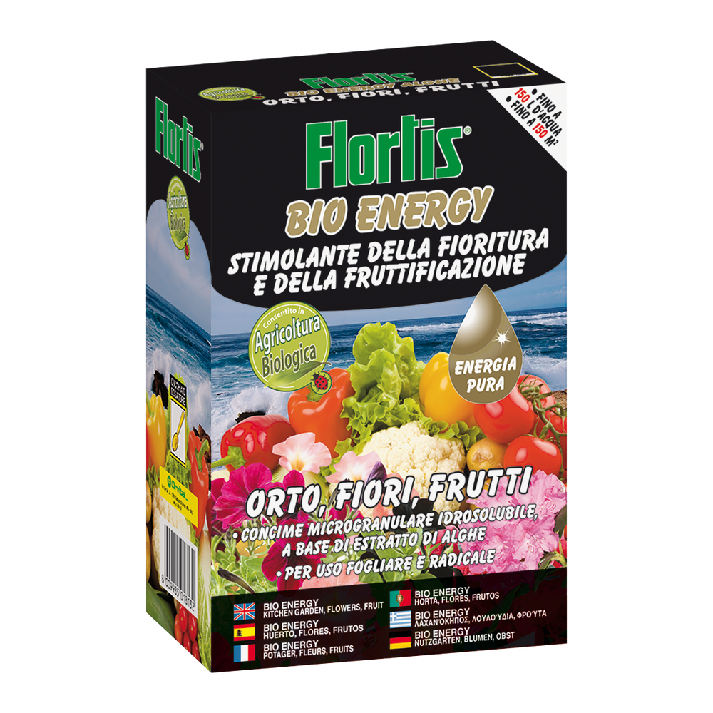 Bio Energy stimolante fioritura granulare 100 g Flortis