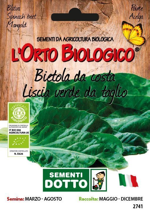Bietola da Costa Verde Liscia da Taglio