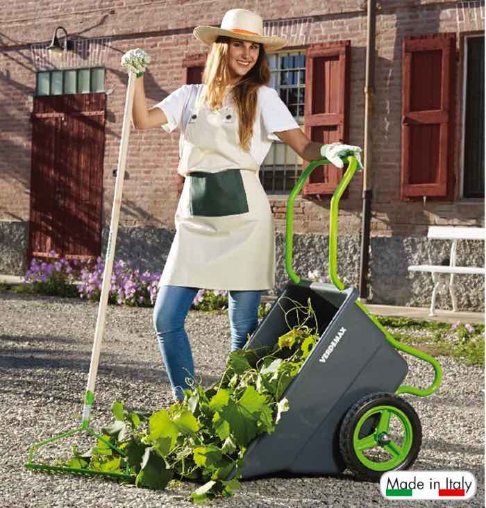 Carriola Rettangolare da Giardino Multiuso Verdemax