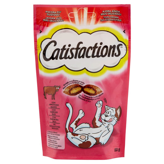 Catisfaction con Manzo e Formaggio 60 g