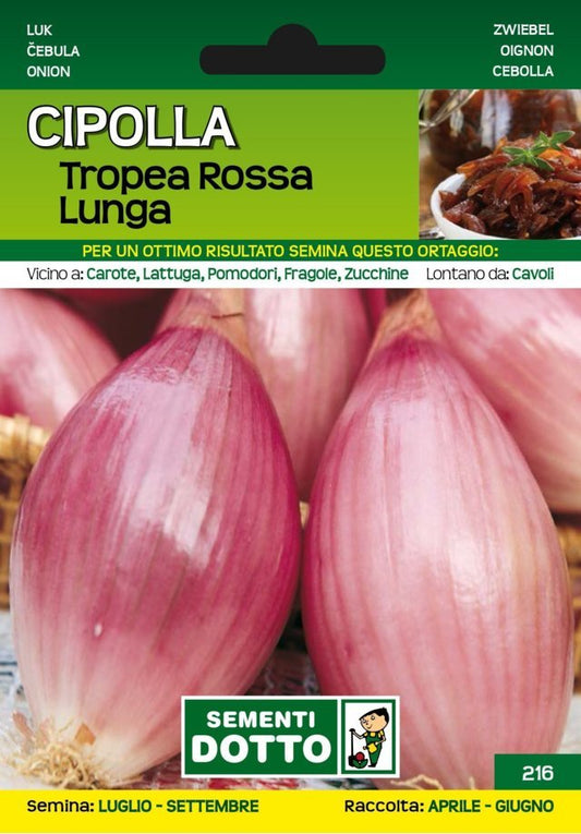 Cipolla Tropea Rossa Lunga - Giardango