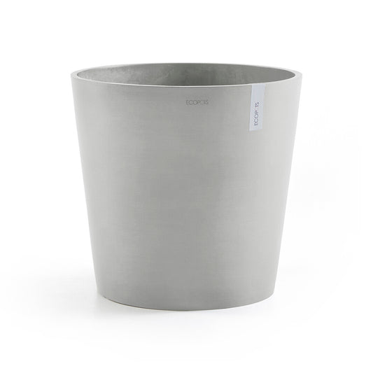 Vaso Tondo Ecopots Amsterdam 50 Grigio Chiaro