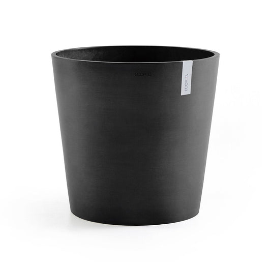 Vaso Tondo Ecopots Amsterdam 50 Grigio Scuro