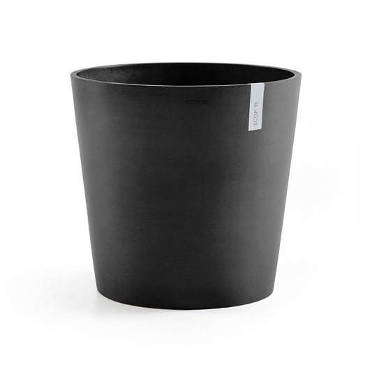 Vaso Tondo Ecopots Amsterdam 60 Grigio Scuro