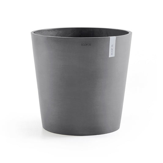 Vaso Tondo Ecopots Amsterdam 60 Grigio