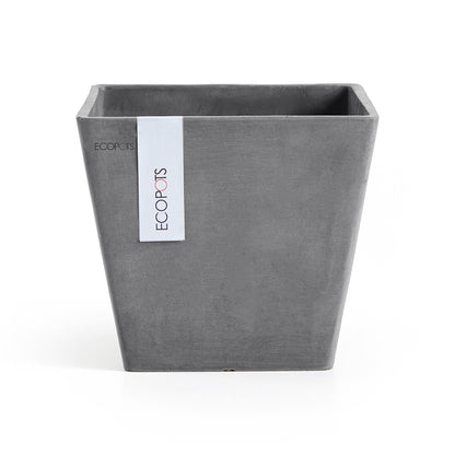 Vaso Squadrato Ecopots Rotterdam 20 Grigio