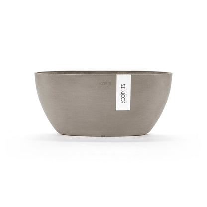 Vaso Ovale Ecopots Sofia 30 Taupe