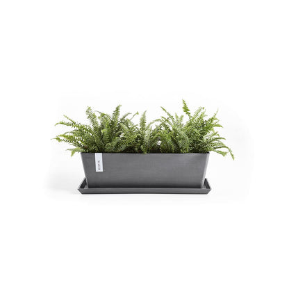 Sottovaso Rettangolare Ecopots 55 Grigio