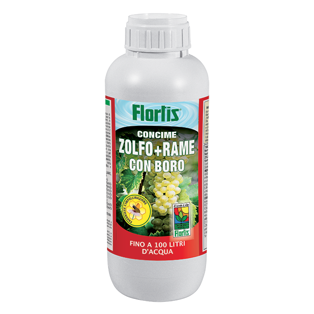 Concime zolfo + rame con boro 1lt Flortis