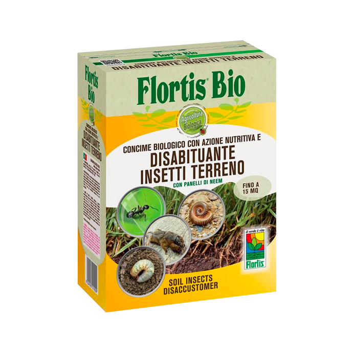 Disabituante insetti terreno 1.5kg Flortis