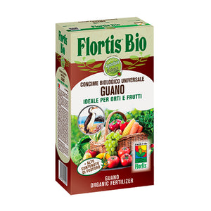 Flortis Bio concime biologico universale Guano ideale per orti e frutti ad alto contenuto di fosforo