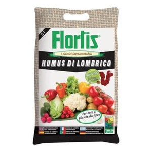Humus di Lombrico 5lt Flortis