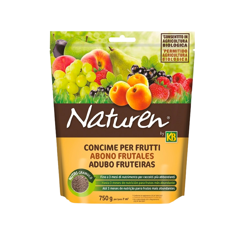 Concime per frutti 750g KB Naturen