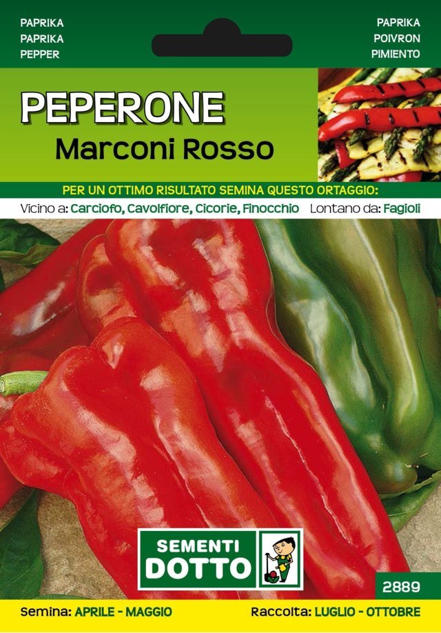 Peperone Marconi Rosso