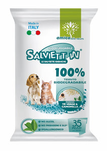 Salviettine Igienizzanti per Cani e Gatti