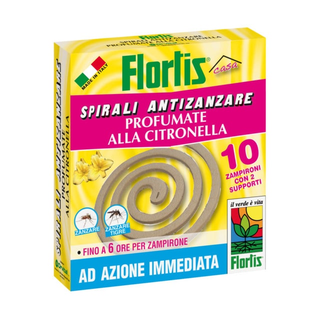 Spirali Antizanzare Profumate alla Citronella