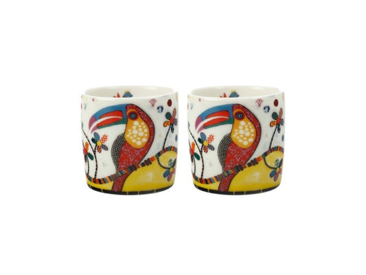 Set 2 Bicchierini da Caffè Smile Style Tango 100 ml - Giardango