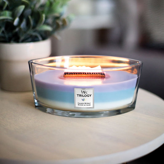 WoodWick Trilogy Ellipse Calming Retreat