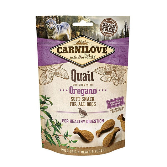 Carnilove Dog Snack con Quaglia e Origano 200g