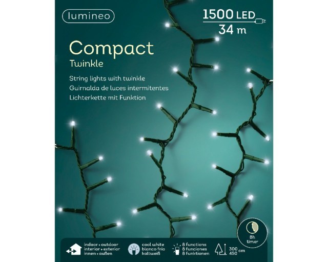 Led Twinkle Compact da 1500 Led