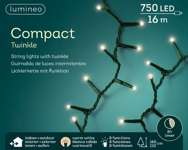 Led Twinkle Compact da 750 Led