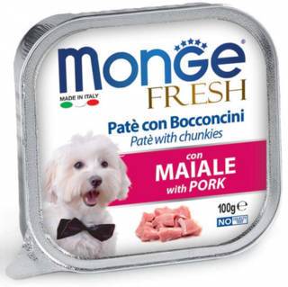 Monge Fresh Patè e Bocconcini con Maiale 100 g - Giardango