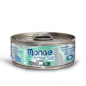 Monge Kitten Pezzetti con Tonno e Aloe 80 g - Giardango