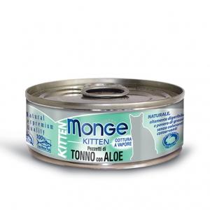 Monge Kitten Pezzetti con Tonno e Aloe 80 g