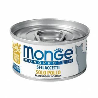 Monge Monopreteico Sfilaccetti con Solo Pollo 80 g - Giardango