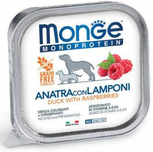 Monge Monoproteico con Anatra e Lamponi 150 g