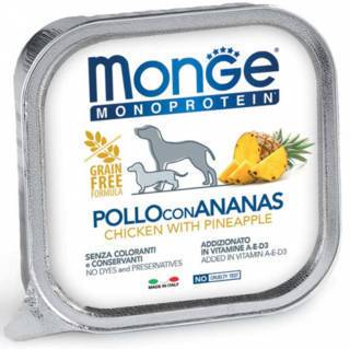 Monge Monoproteico con Pollo e Ananas 150 g - Giardango