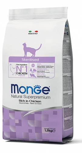 Monge Dog Sterilised con pollo 400 g - Natural Superpremium