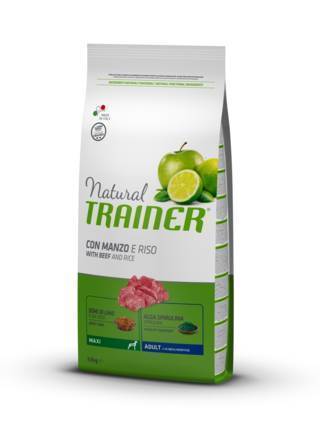 Natural Trainer Maxi Adult con Manzo 12 kg