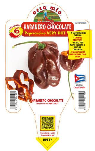 Peperoncino Habanero chocolate