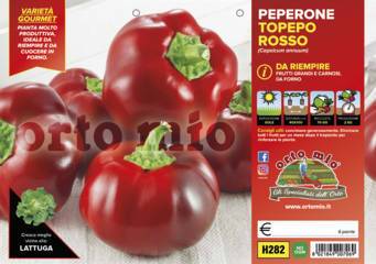 Peperone Topepo Vaschetta 6 Piantine - Giardango