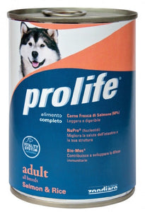 Prolife Wet Adult All Breeds Salmone e Riso 400 g