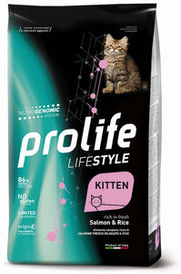Prolife LifeStyle Kitten Salmone e Riso 400 g