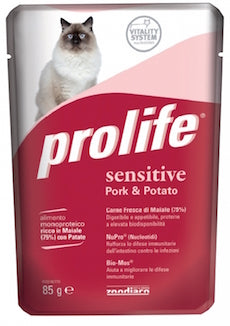 Prolife Wet Sensitive Maiale e Patate 85 g