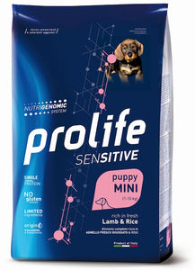 Prolife Sensitive Puppy Mini Agnello e Riso 600 g