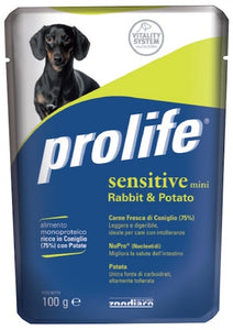 Prolife Wet Sensitive Mini Coniglio e Patate 100 g