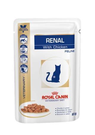 Royal Canin Veterinary Diet Renal con Pollo in Salsa 12x85g